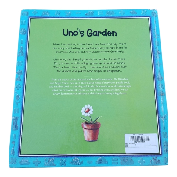 Uno's Garden by Graeme Base Hardcover Childrens Book - Picture 3 of 5